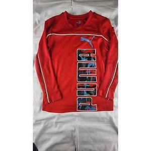 Kids Puma Active Wear Shirt Size Small